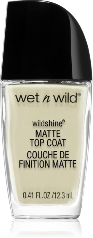Wet n Wild Wild Shine lac de unghii/parte sus cu efect matifiant 12,3 ml