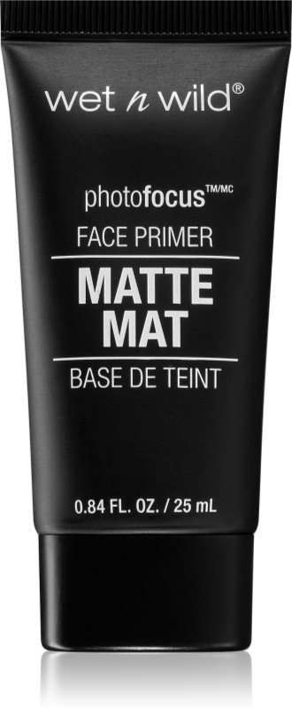 Wet n Wild PhotoFocus bază de machiaj matifiantă, sub fondul de ten Partners in Pri 25 ml