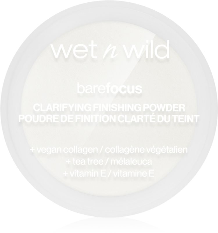Wet n Wild BareFocus Clarifying Finishing Powder pudra matuire