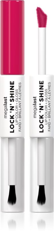 Wet n Wild MegaLast Lock n' Shine ruj rezistent si luciu de buze.