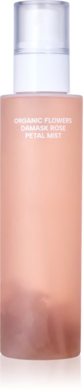 WHAMISA Organic Flowers Damask Rose Petal Mist bruma de corp hidratanta cu efect calmant 100 ml
