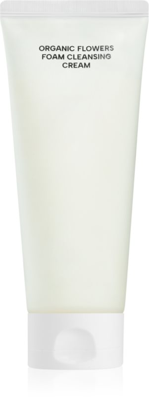 WHAMISA Organic Flowers Foam Cleansing Cream crema de curatare sub forma de spuma pentru curatare profunda 150 ml