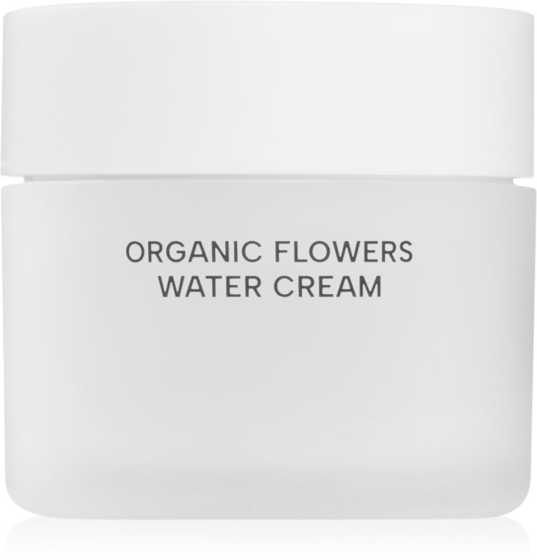 WHAMISA Organic Flowers Water Cream crema hidratanta usoara pentru piele deshidratata 50 ml