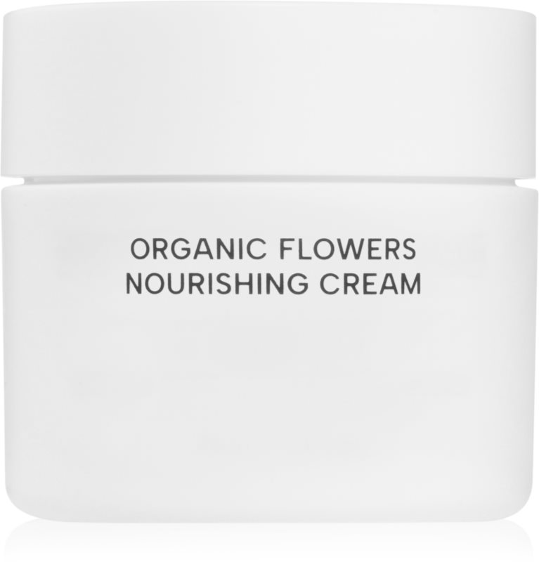 WHAMISA Organic Flowers Nourishing Cream crema de fata hranitoare cu efect de lifting și fermitate 50 ml