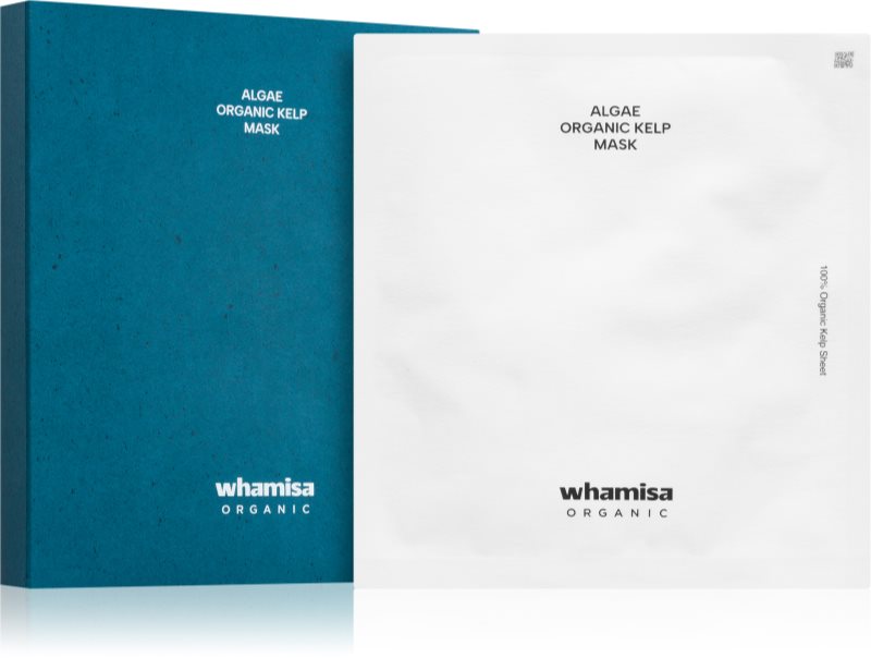 WHAMISA Algae Organic Kelp Mask masca profund reparatorie cu alge marine 5 buc