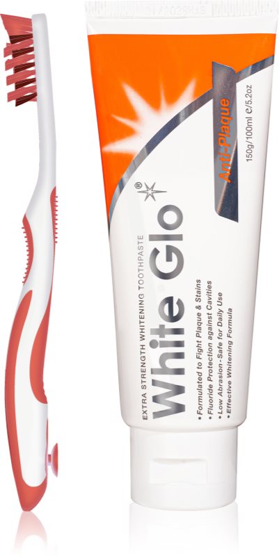White Glo Anti-Plaque set pentru dinti