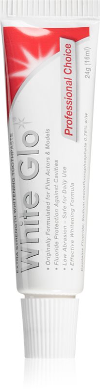 White Glo Professional Choice pasta de dinti pentru albire pentru călătorii 24 g