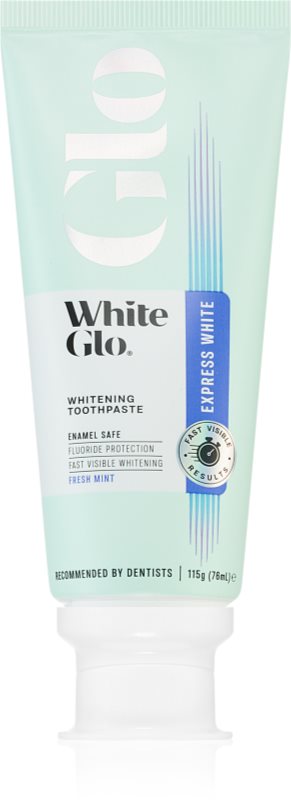 White Glo Glo Express White pasta de dinti pentru albire 115 g