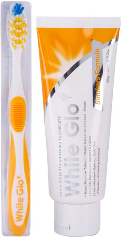 White Glo Smokers set pentru îngrijirea dentară