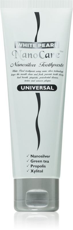 White Pearl NanoCare Pastă de dinți cu nanoparticule de argint 100 g