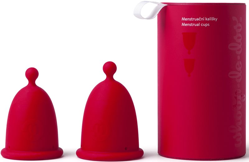 Whoop·de·doo Menstrual Cup Duo Pack cupe menstruale Red