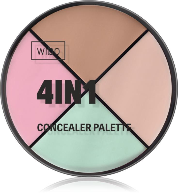 Wibo 4in1 Concealer Palette mini paleta de corectii 15 g