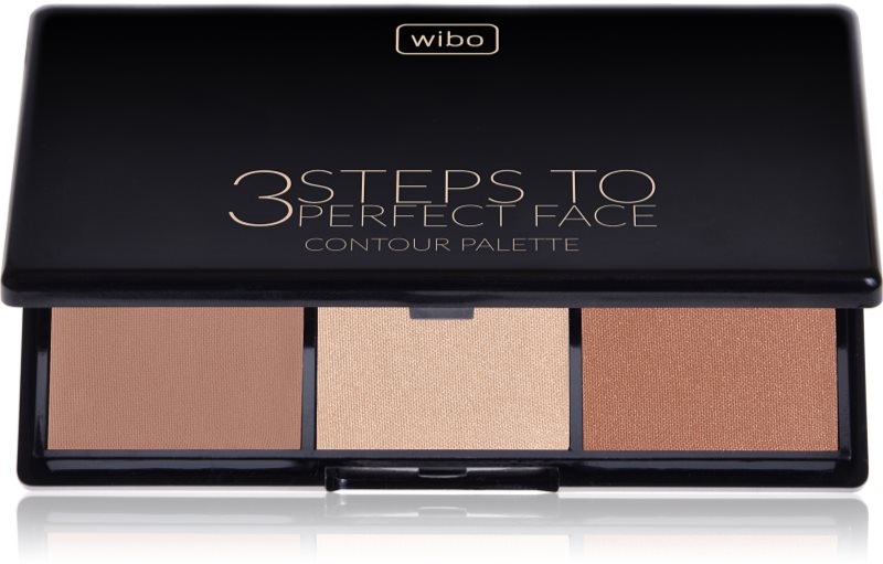 Wibo 3 Steps To Perfect Face Dark Patela pentru conturul fetei faciale 10 g