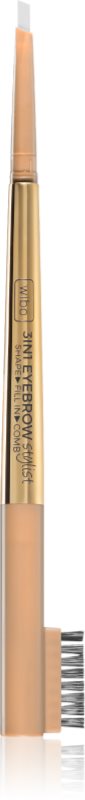 Wibo 3in1 Eyebrow Stylist creion dermatograf cu două capete pentru sprâncene cu pensula 1 0.6 g