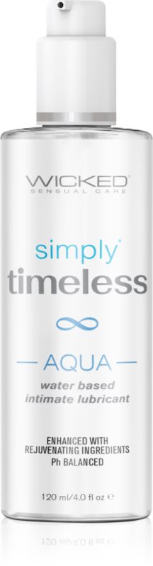 Wicked Simply Timeless Aqua gel lubrifiant 120 ml