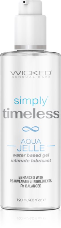 Wicked Simply Timeless Aqua Jelle gel lubrifiant 120 ml
