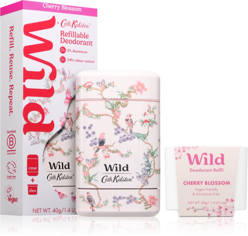 Wild Cherry Blossom Birds and Berries Case deodorant stick cu sac 40 g