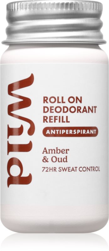 Wild Amber & Oud Refill antiperspirant roll-on rezervă 50 ml