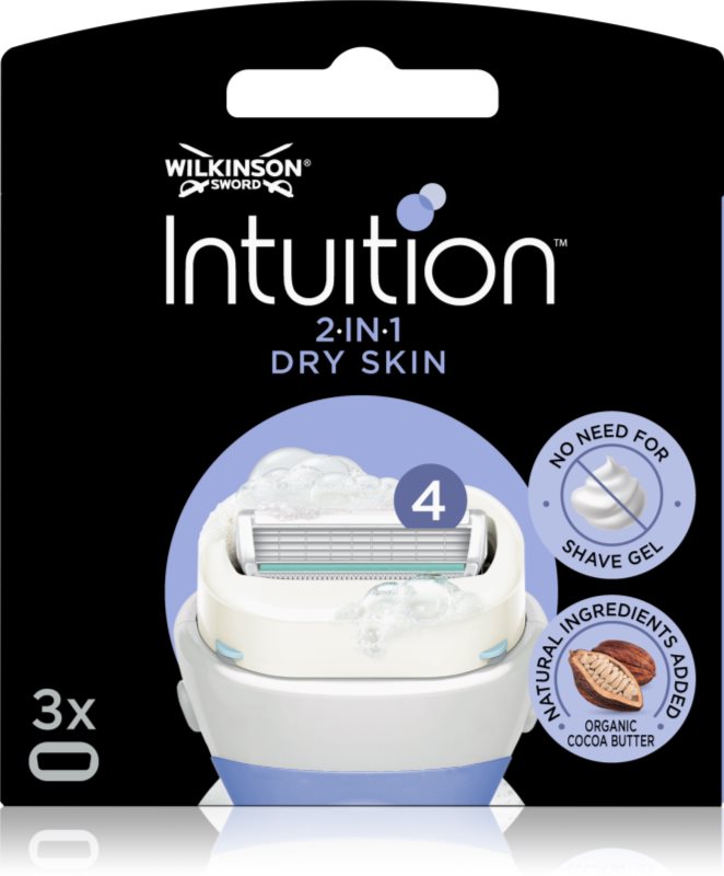 Wilkinson Sword Intuition Dry Skin rezerva Lama 3 buc