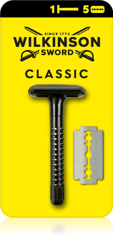 Wilkinson Sword Classic aparat de ras + lame de rezervă 5 pc