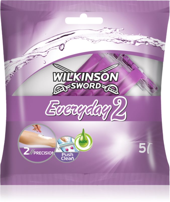 Wilkinson Sword Everyday 2 aparat de ras de unică folosință pentru femei 5 buc