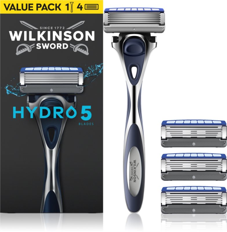 Wilkinson Sword Hydro5 aparat de ras + rezervă 4 pc
