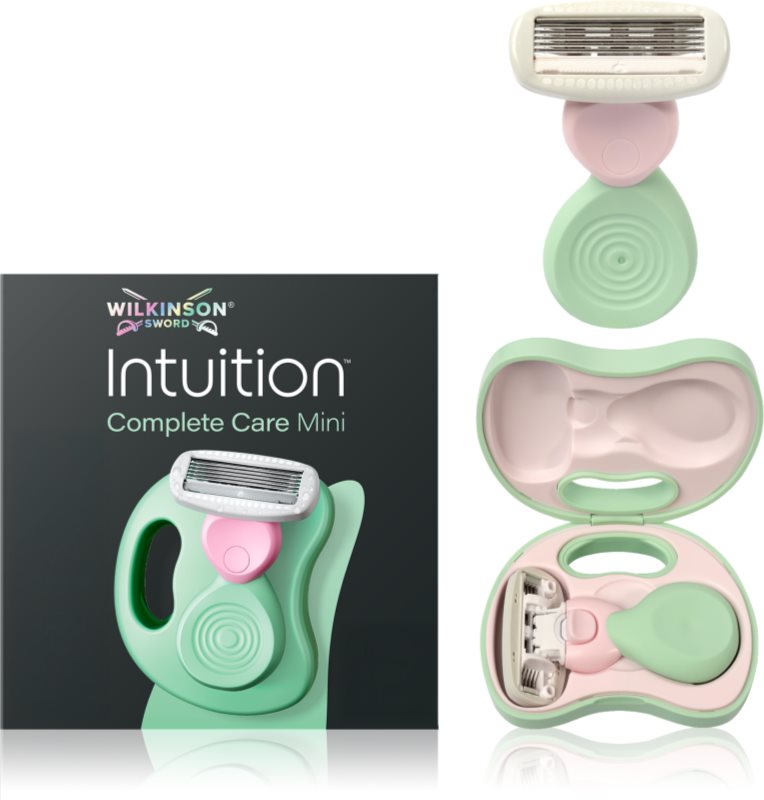 Wilkinson Sword Intuition Complete Mini aparat de barbierit pentru calatorie cu sac 1 buc