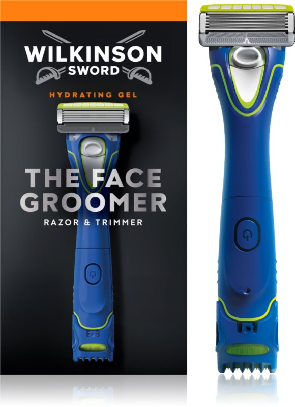 Wilkinson Sword Hydro5 The Face Groomer aparat de tuns si ras pe parul umed