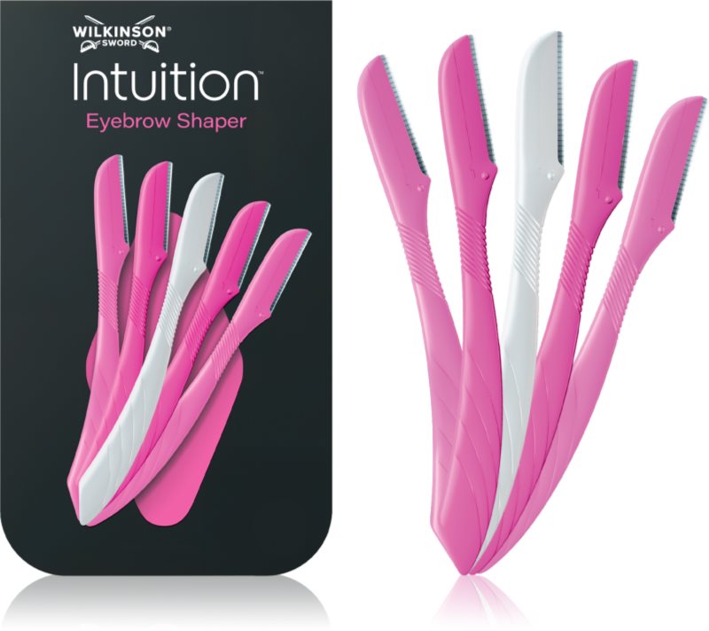 Wilkinson Sword Intuition Perfect Finish Eyebrow Shaper brici pentru sprâncene 5 buc