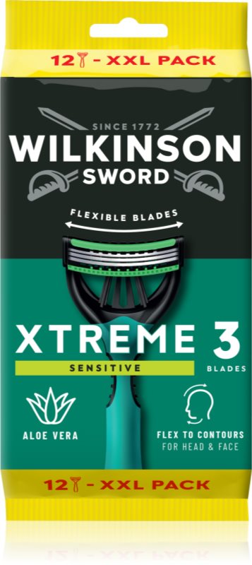 Wilkinson Sword Xtreme 3 Sensitive aparat de ras de unică folosință pentru barbati