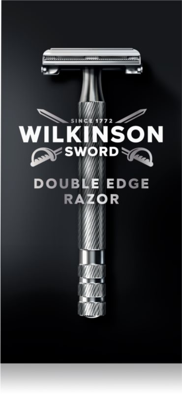 Wilkinson Sword Barber's Style Double Edge Aparat de ras + rezervă lame 5 pc