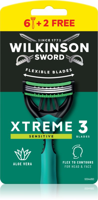 Wilkinson Sword Xtreme 3 Sensitive aparat de ras de unică folosință pentru barbati