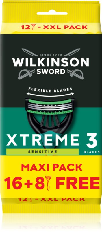 Wilkinson Sword Xtreme 3 Sensitive aparat de ras de unică folosință pentru barbati