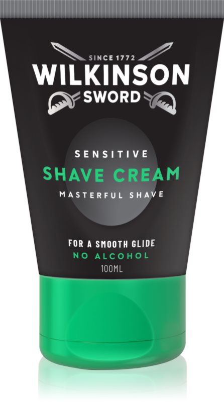 Wilkinson Sword Sensitive Shave Cream cremă pentru bărbierit pentru barbati 100 ml