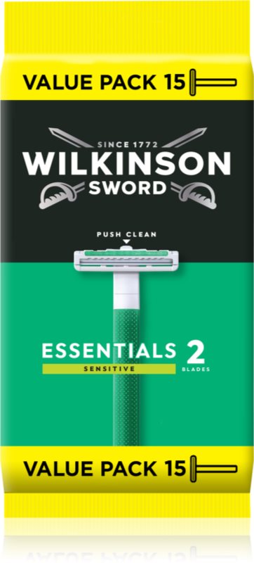 Wilkinson Sword Essentials 2 Sensitive aparat de ras de unică folosință 15 buc