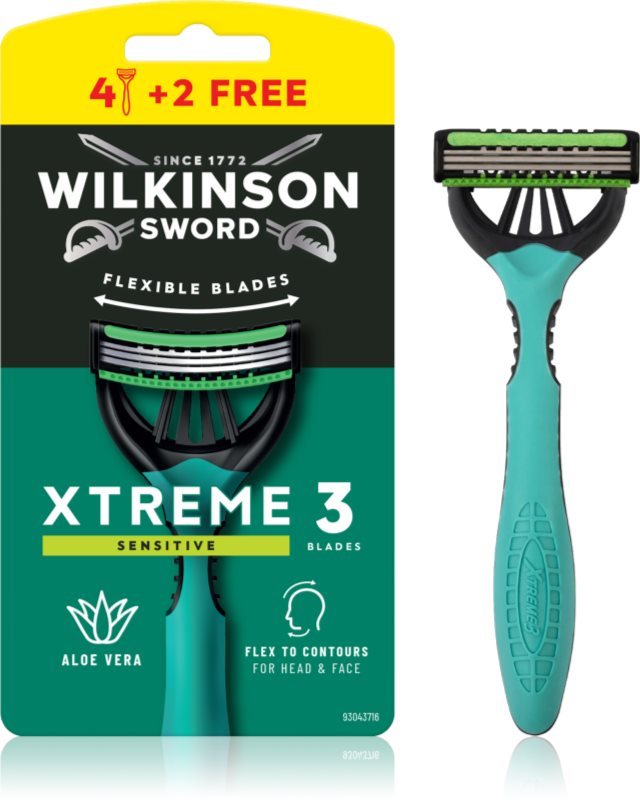 Wilkinson Sword Xtreme 3 Sensitive aparat de ras de unică folosință 6 buc
