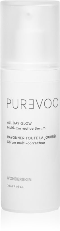 WONDERSKIN PUREVOC All Day Glow Serum ser cu efect iluminator cu efect de netezire 30 ml