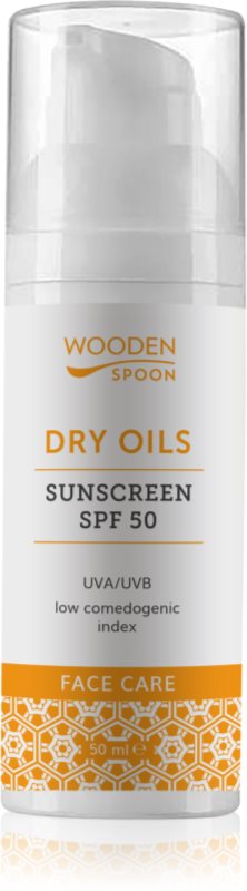 WoodenSpoon Dry Oils Sunscreen SPF 50 cremă pentru plaja SPF 50 50 ml