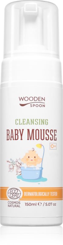 WoodenSpoon Cotton Kiss spuma de curatat pentru copii 150 ml