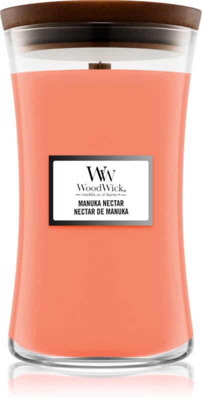 Woodwick Manuka Nectar lumânare parfumată 610 g