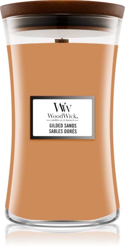 Woodwick Gilded Sands lumânare parfumată 610 g