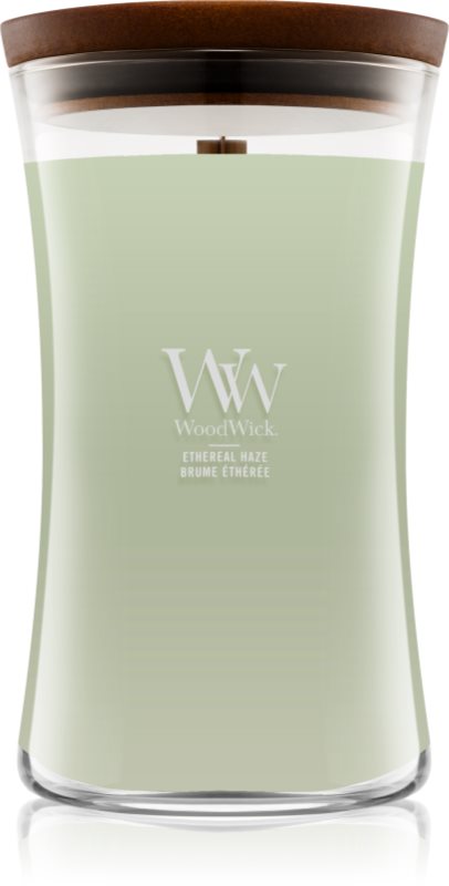 Woodwick Ethereal Haze lumânare parfumată cu fitil din lemn 610 g