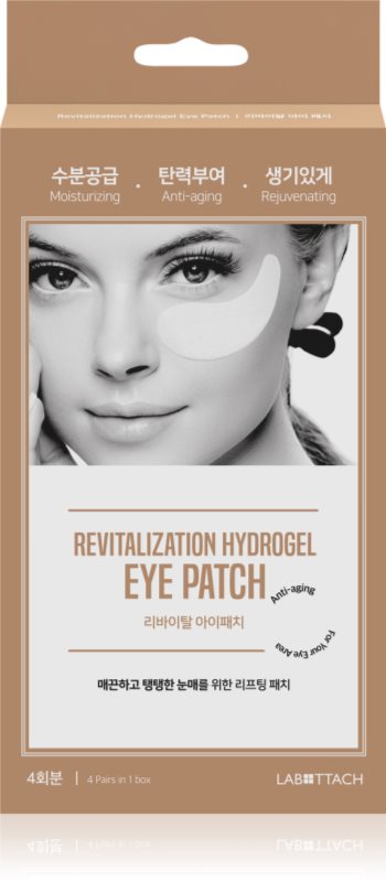 Wooshin Labottach Revital Eye pernuțe din hidrogel 4 buc