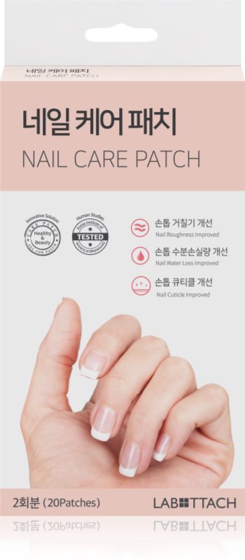 Wooshin Labottach Nail Patch plasturi regeneratori cu hidrogel pentru unghii 20 buc