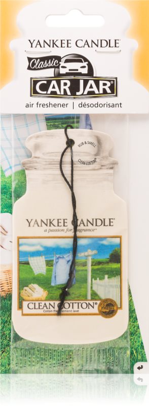 Yankee Candle Clean Cotton odorizant auto 1 buc