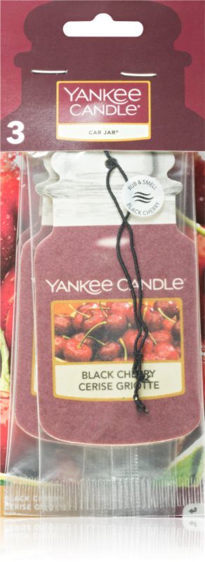 Yankee Candle Black Cherry odorizant auto I. 3 buc