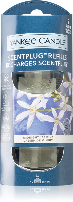 Yankee Candle Midnight Jasmine rezervă pentru difuzorul electric 2x18.5 ml