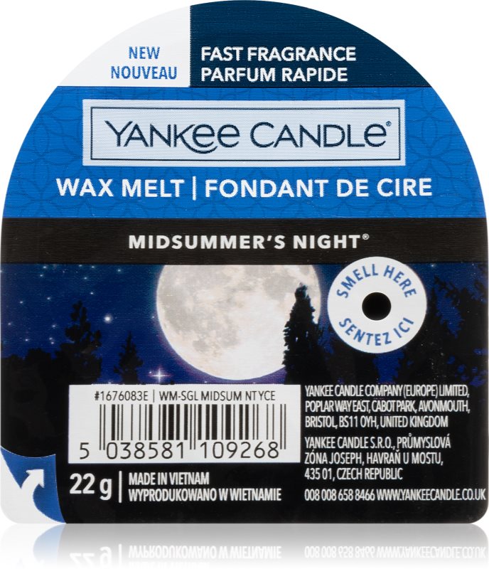 Yankee Candle Midsummer's Night ceară pentru aromatizator 22 g