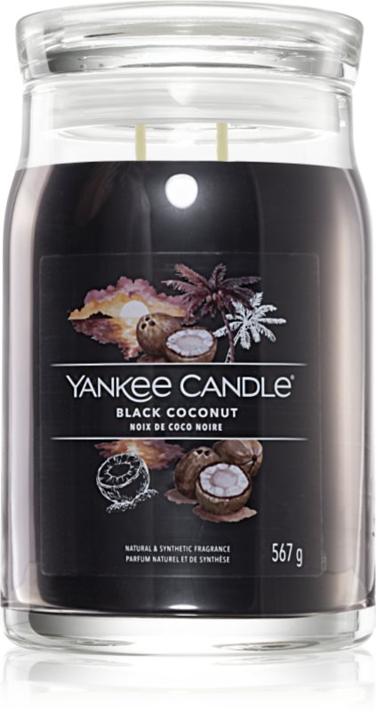 Yankee Candle Black Coconut lumânare parfumată Signature