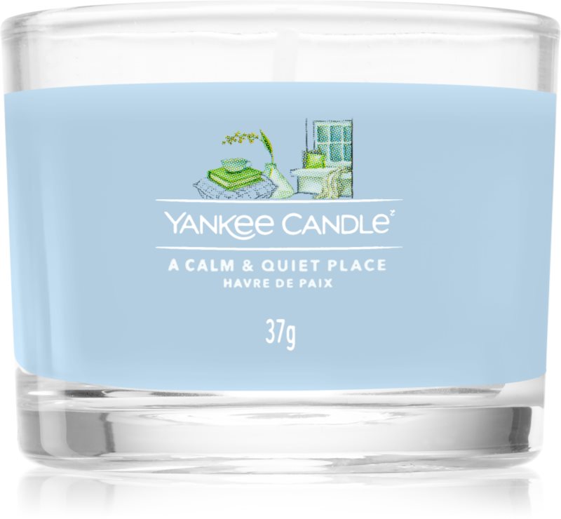 Yankee Candle A Calm & Quiet Place lumânare votiv I. Signature 37 g